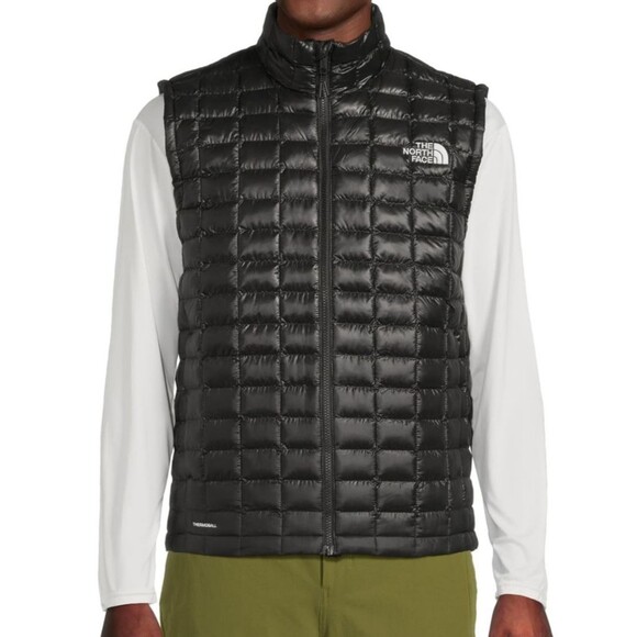 The North Face Women TBALL Quilted Eco Vest BLACK L NWT - Picture 1 of 8